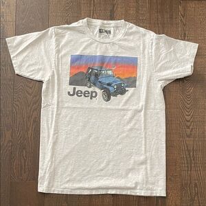 Jeep Renegade sunset t shirt